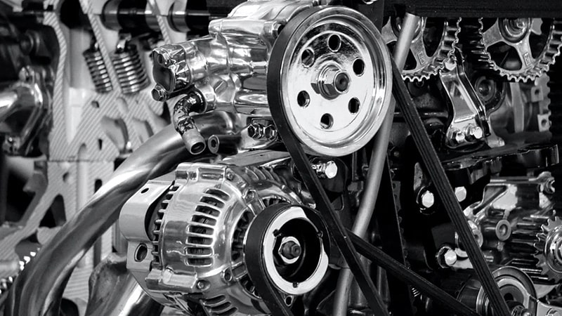 بررسی قطعات اصلی موتور خودرو